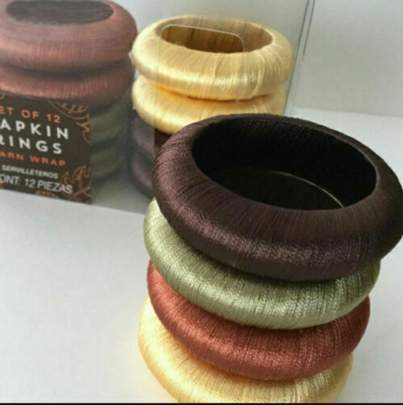 🍂 Napkin Rings - Set of 12 - Picture 4 of 4